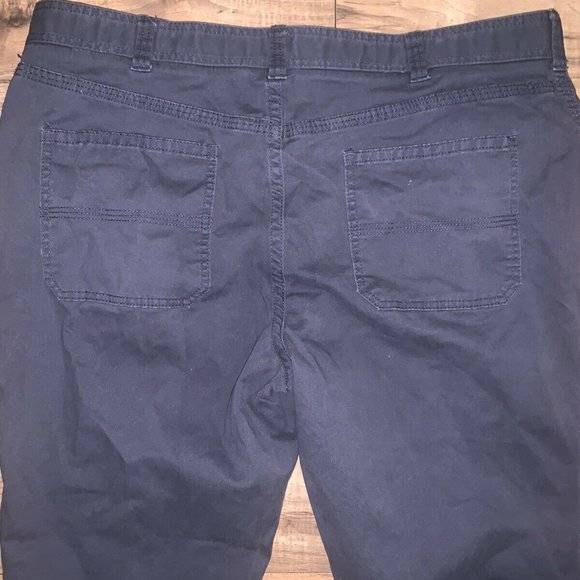 G.H. Bass Gray Twill Flex Waistband Pants - Picture 3 of 6